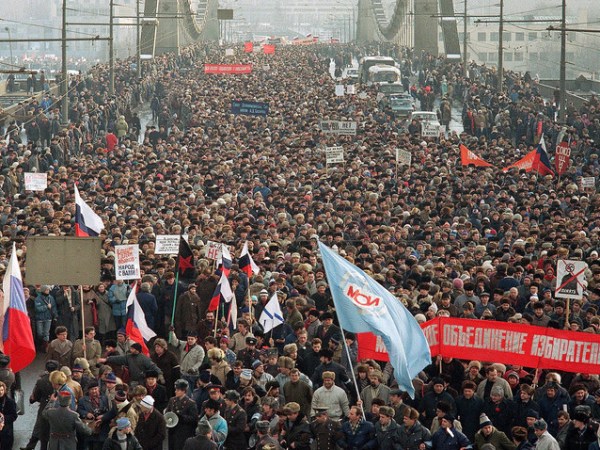 The collapse of the Soviet Union